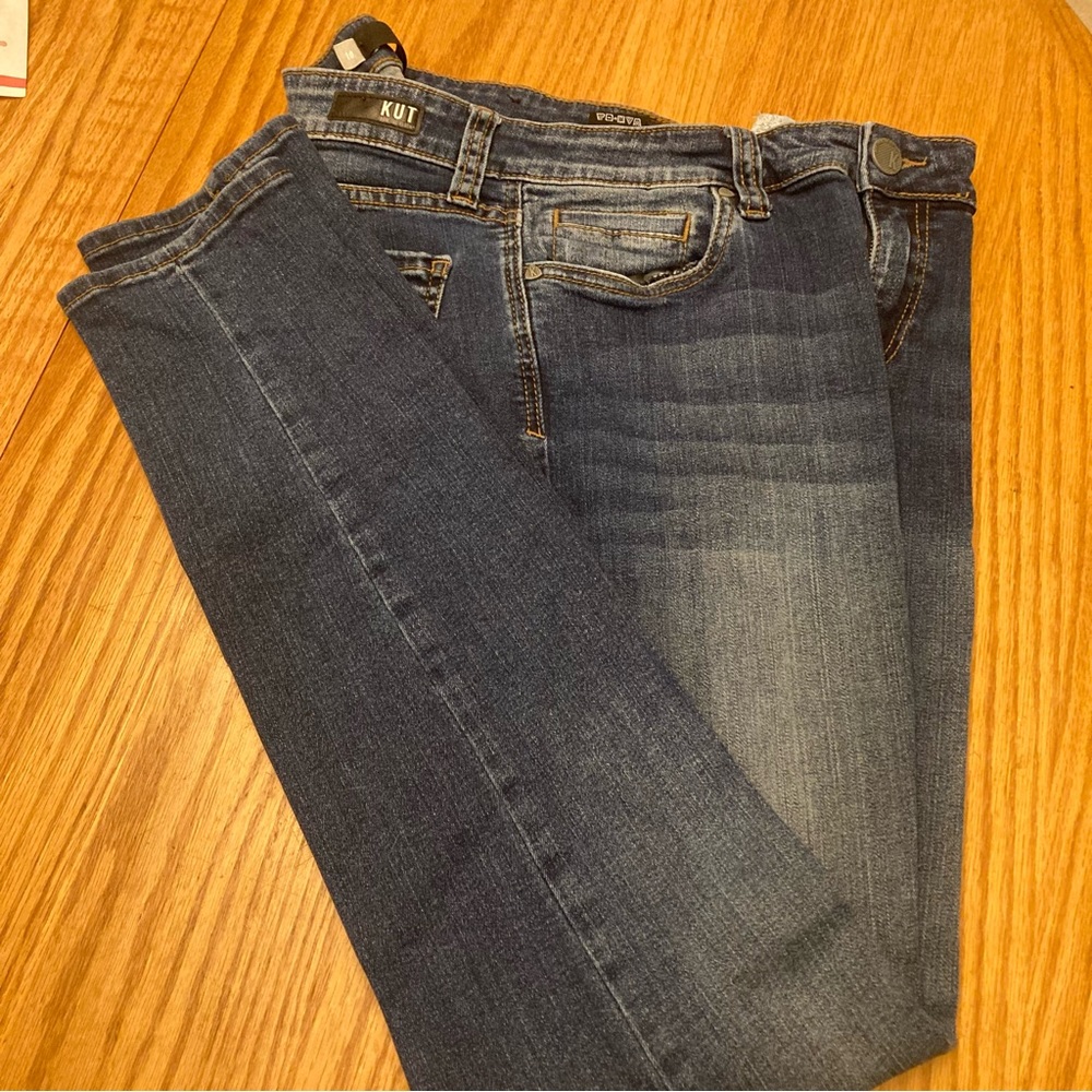 KUT from the Kloth straight leg jeans size 10 EUC